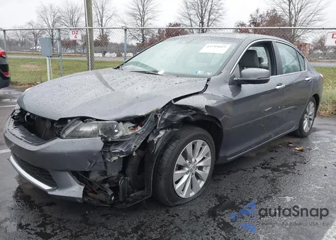 2013 Honda Accord Ex-L z USA, uszkodzony, nr VIN 1HGCR2F81DA027138